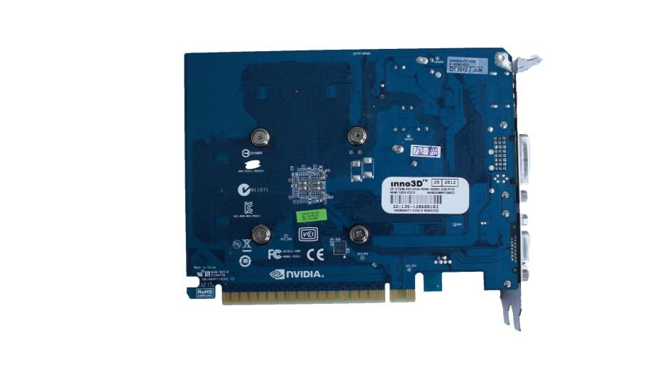 Закінчуючи розмову про шумових параметрах Inno3D GeForce GT 640, відзначимо свист від силових елементів на платі, який, однак, притаманний усім адаптерів від NVIDIA шостої серії