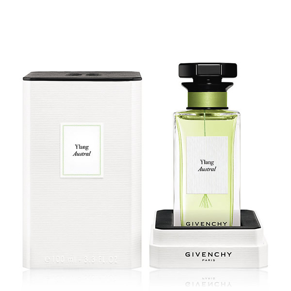 Givenchy Ylang Austral   - це парфум з екзотичним звучанням, яке створюється за допомогою незвичного поєднання деревно-квіткових нот в серце